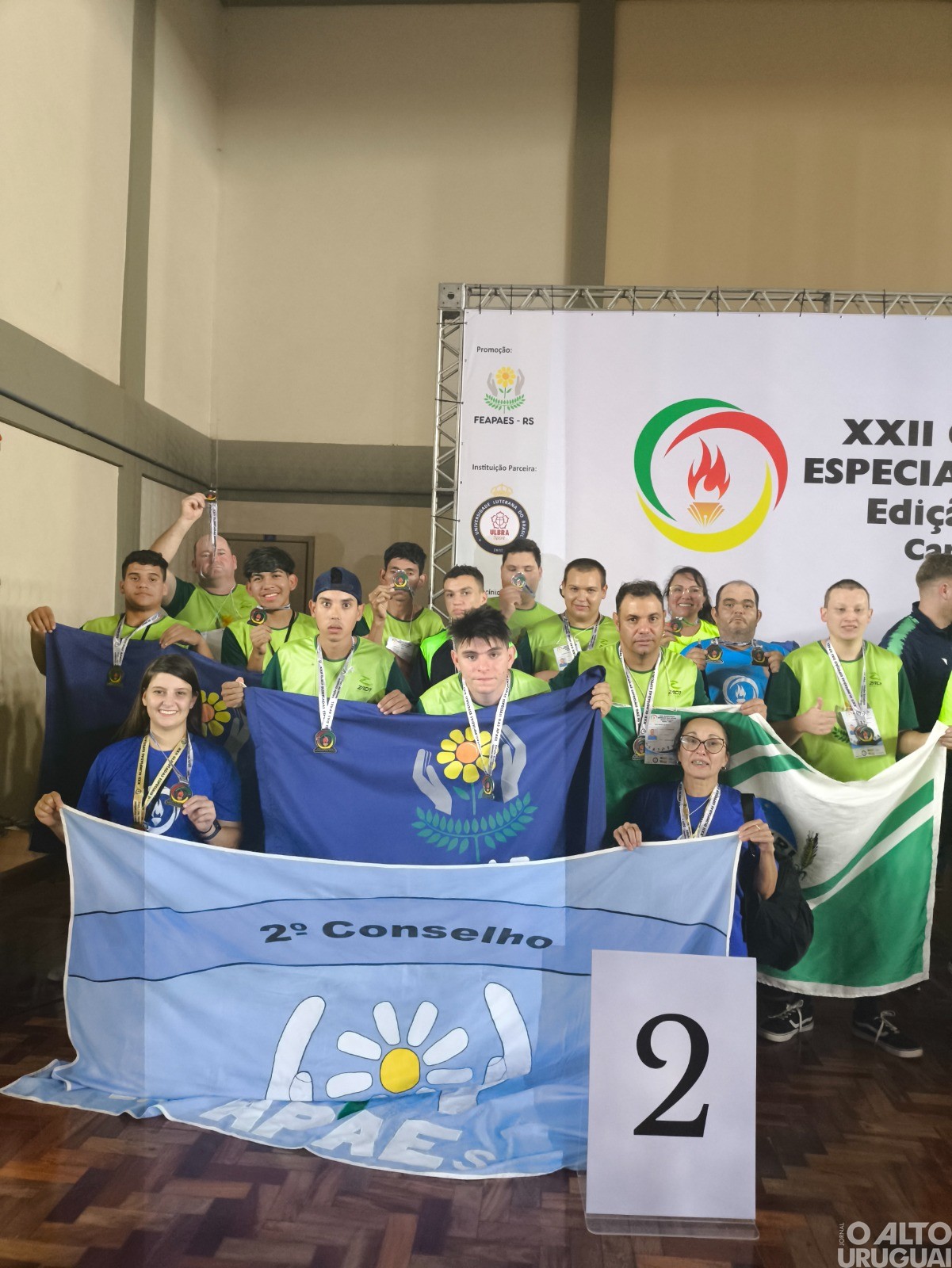 Atletas do 2º Conselho das APAEs se destacam em Olimpíada Estadual e garantem vagas para fase nacional