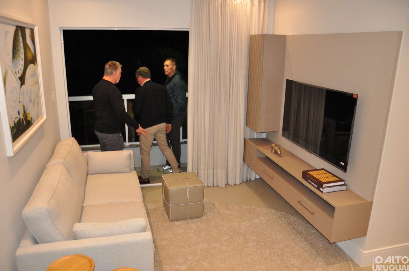 Marcos Lima celebra a entrega do Figueiras Park