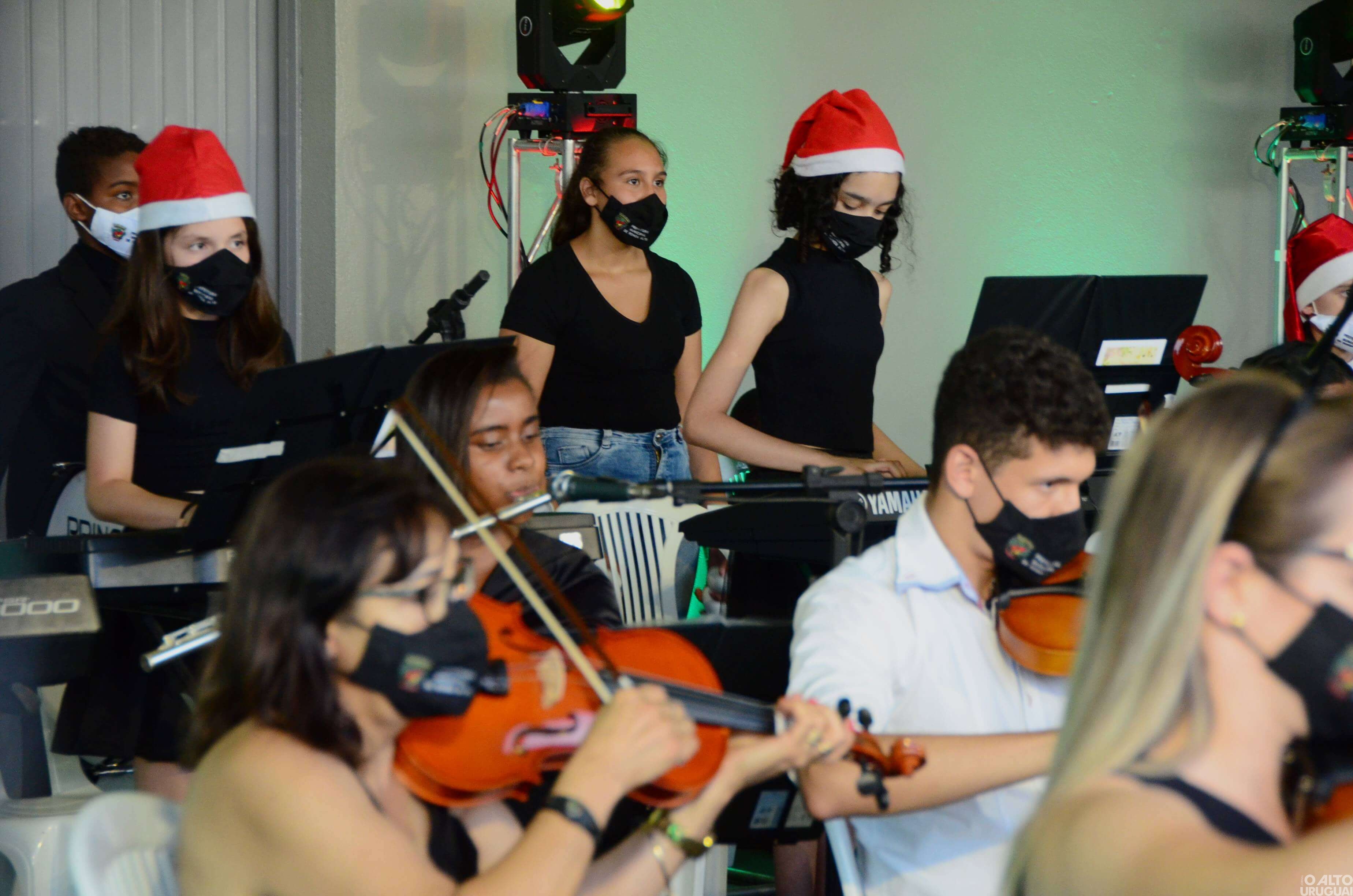 Chegada do Papai Noel marca o início da programação de Natal em Seberi