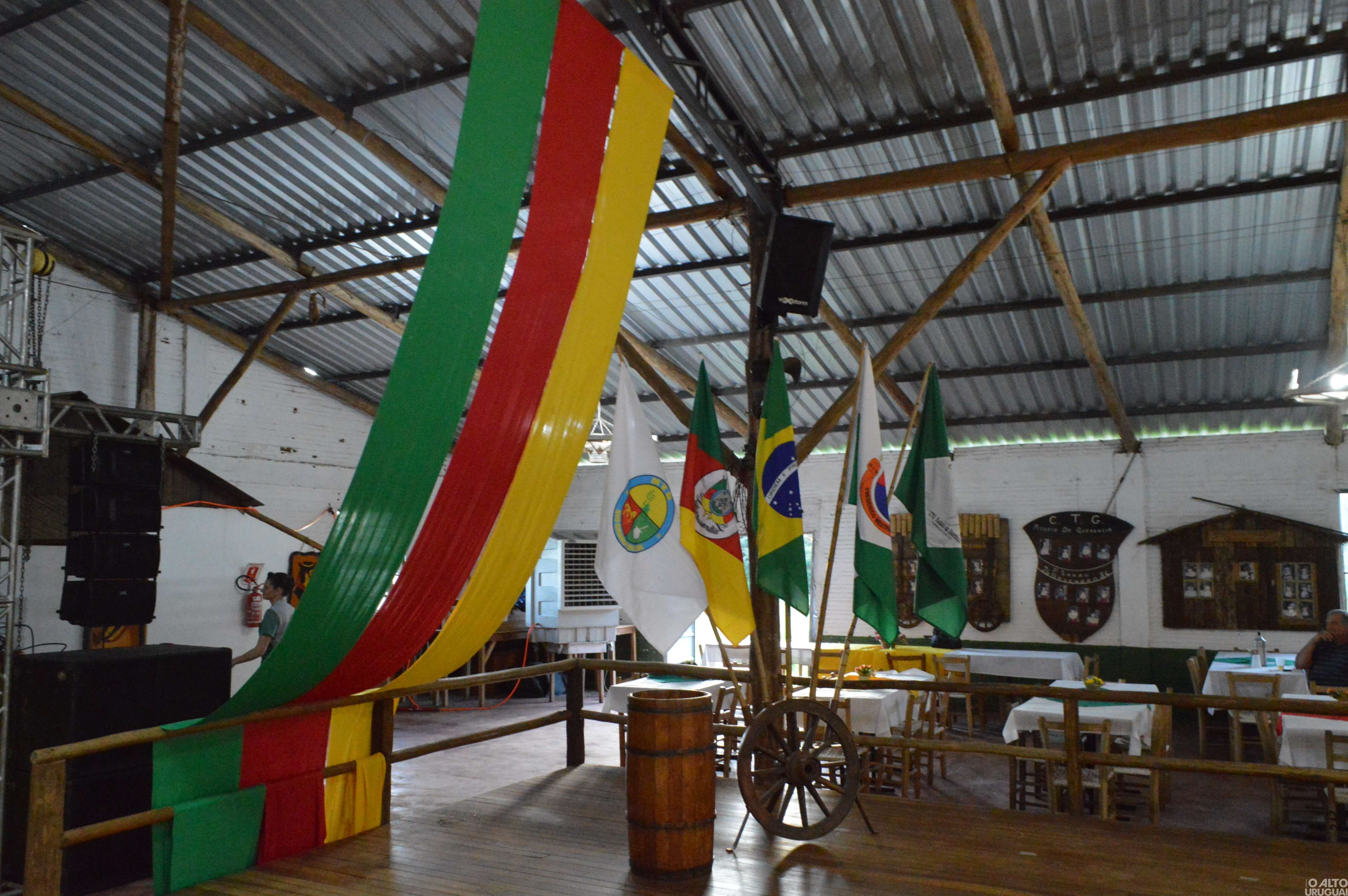 Diego Bertoletti da Rocha toma posse como patrão do CTG Rodeio da Querência