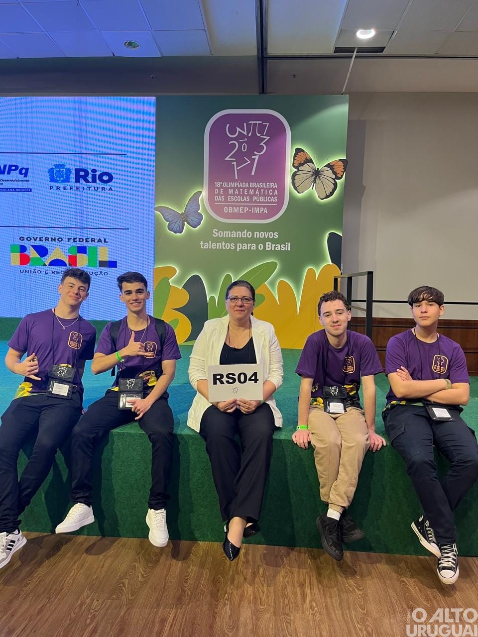 Estudantes da 20ª CRE recebem premiações da 18ª OBMEP