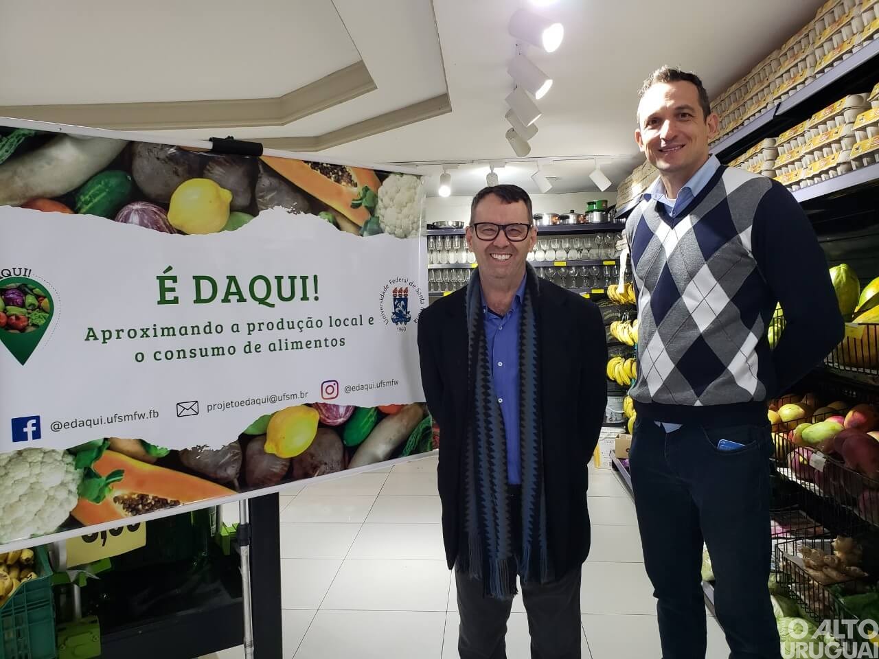 Supermercados de FW recebem placas de identificação do projeto “É DAQUI!”