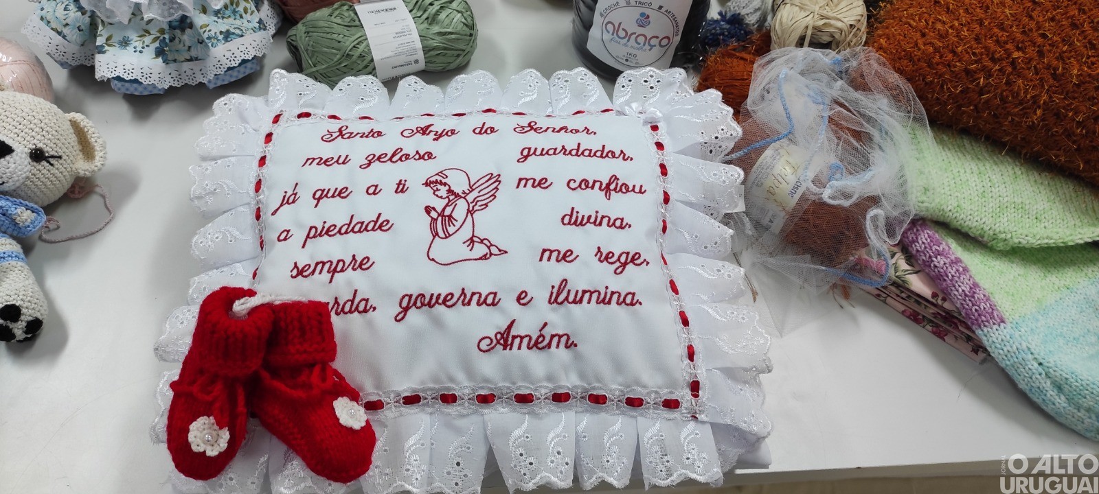 “Se a vida lhe der retalhos, faça artesanato”