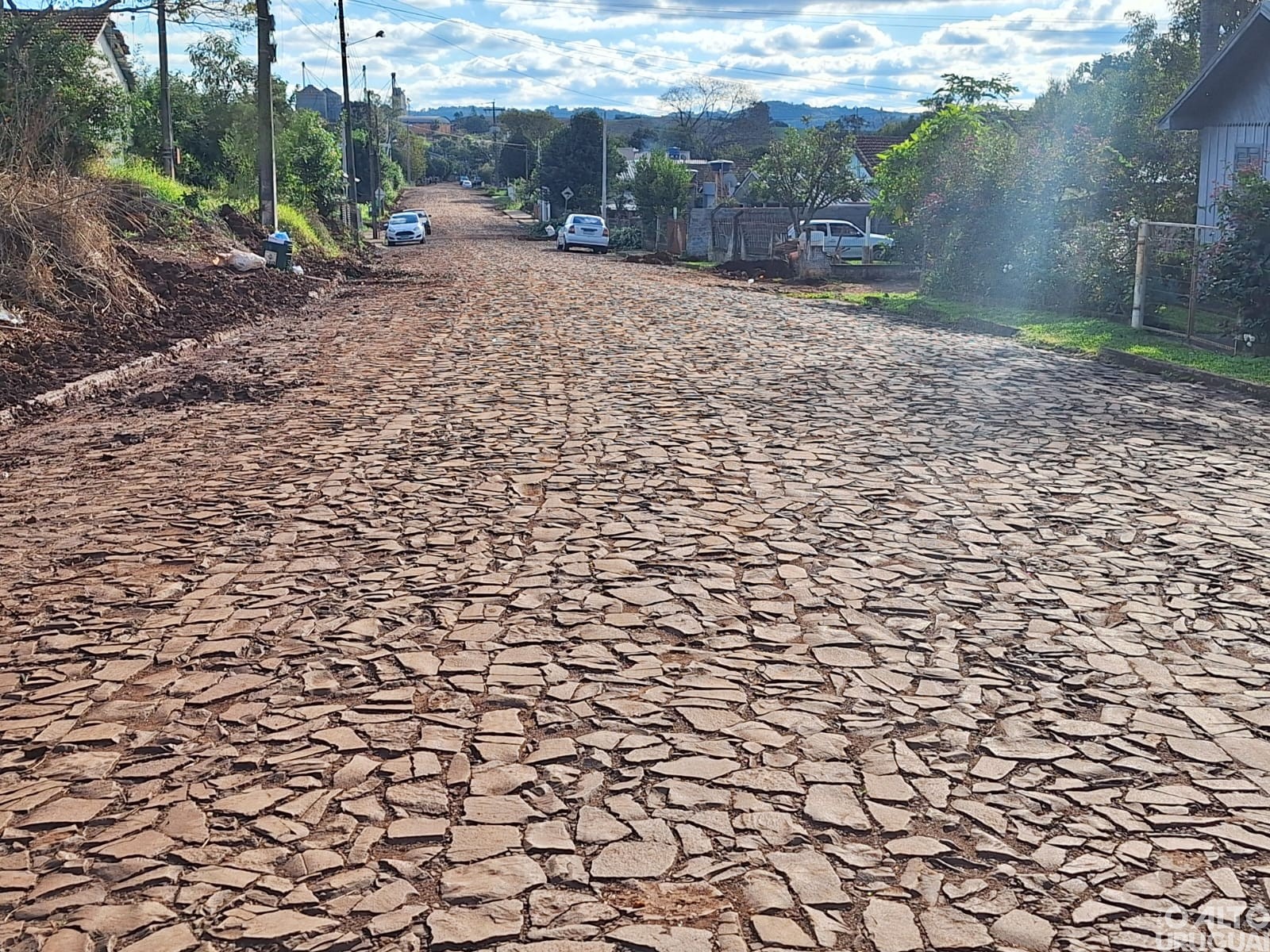Administração de Cristal do Sul inicia preparação para pavimentação asfáltica