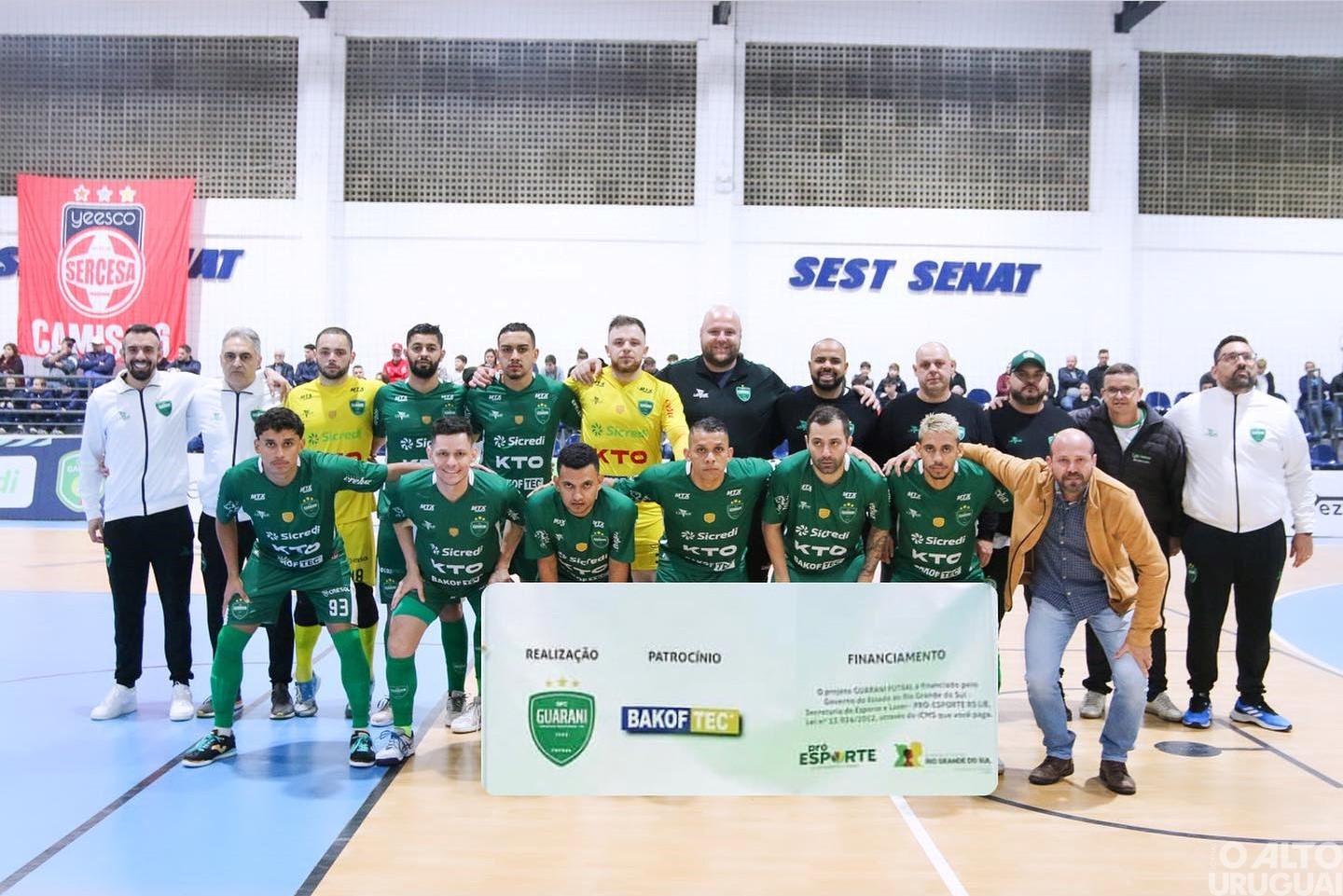 Guarani encara o Sercca neste sábado e pode garantir classificação