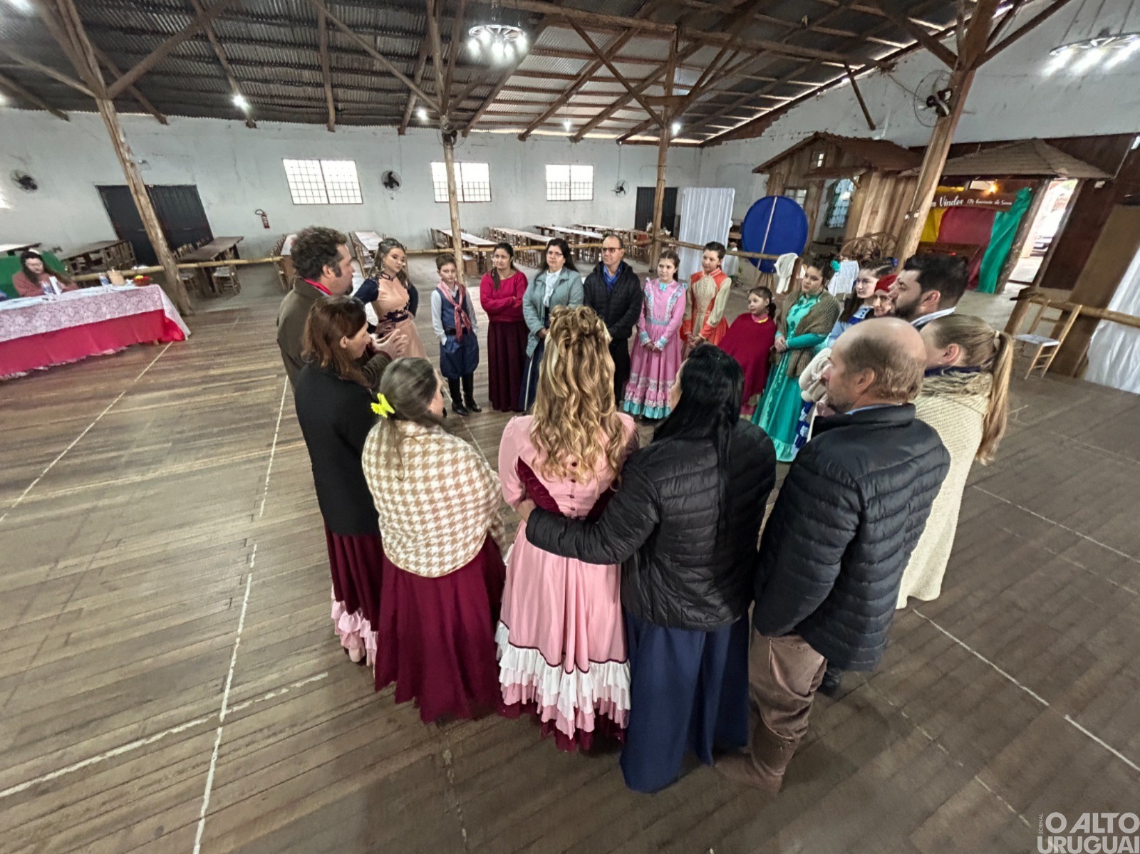 Gestão de Prendas e Peões do CTG Querência da Serra é conhecida em Seberi