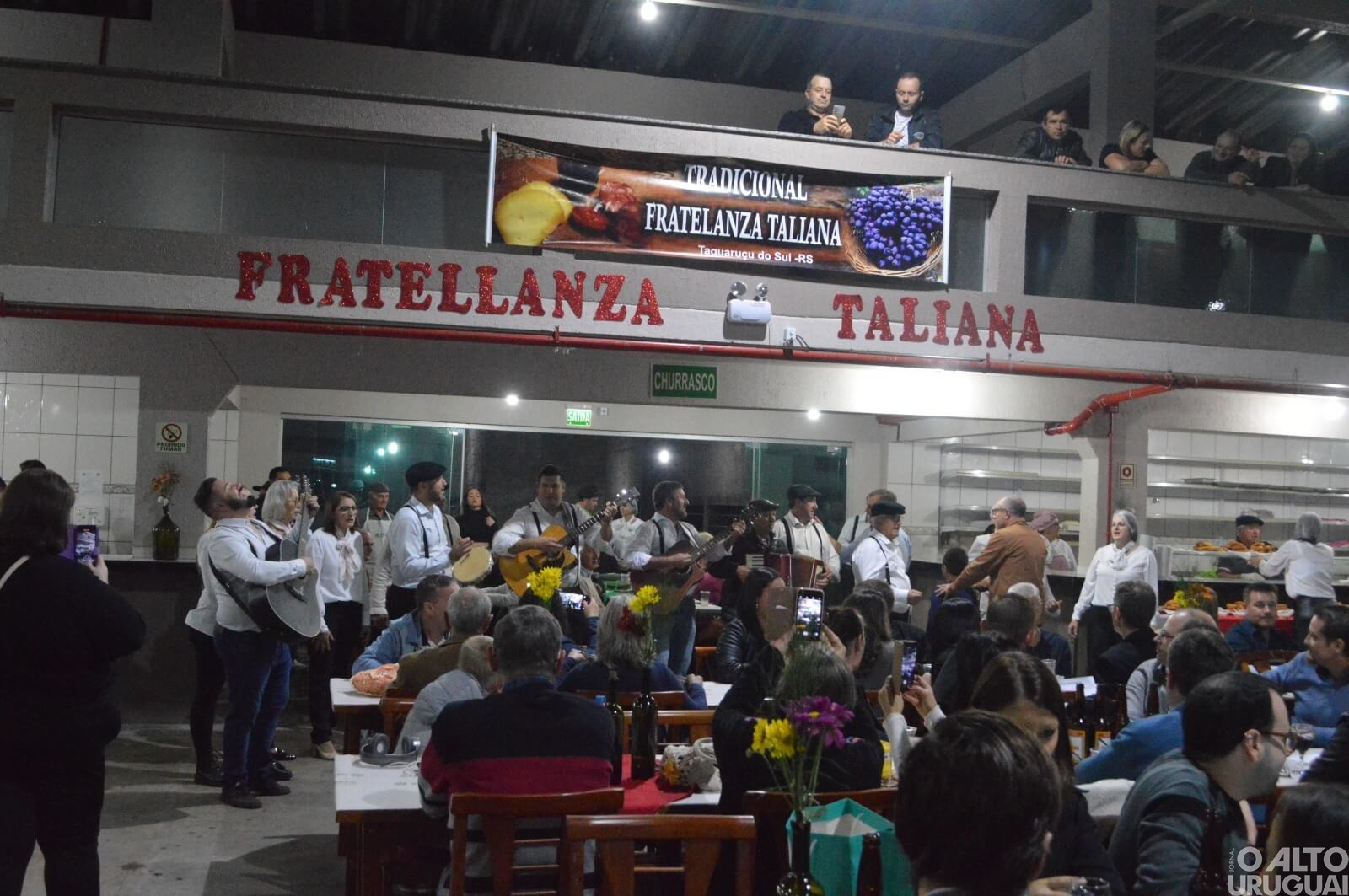 Mais de 800 pessoas participam da 14ª Fratellanza Taliana em Taquaruçu do Sul