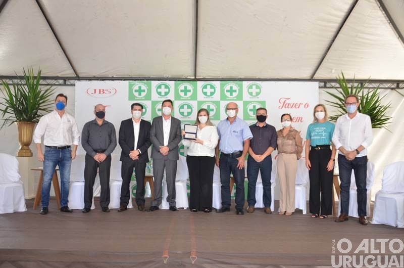 Seberi: JBS entrega obras de ampliação ao Hospital Pio XII