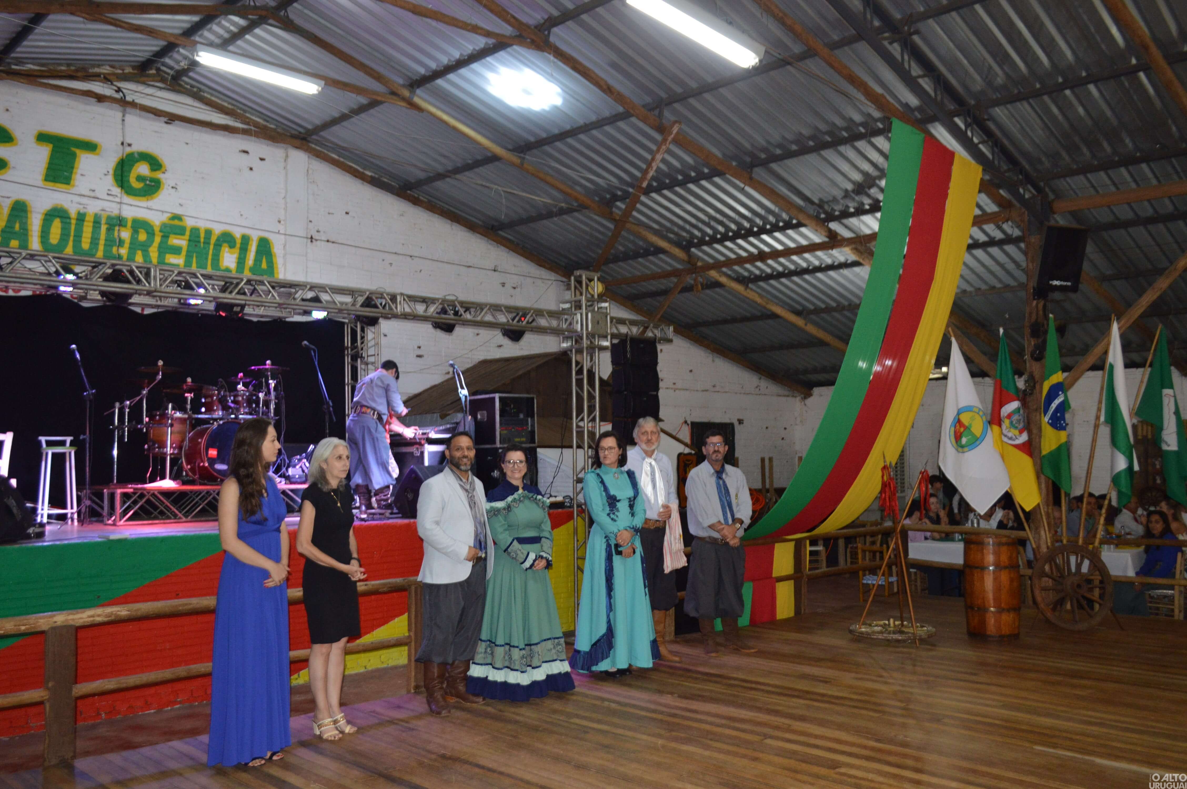 Diego Bertoletti da Rocha toma posse como patrão do CTG Rodeio da Querência