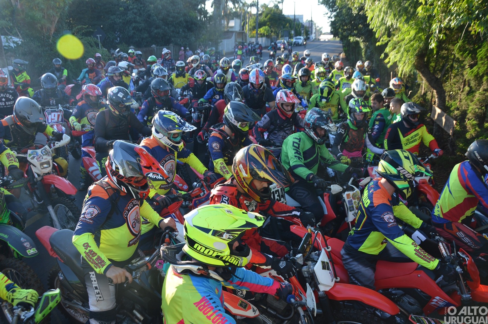 Taquaruçu do Sul recebe 9ª edição do Trilhão com mais de 500 motociclistas