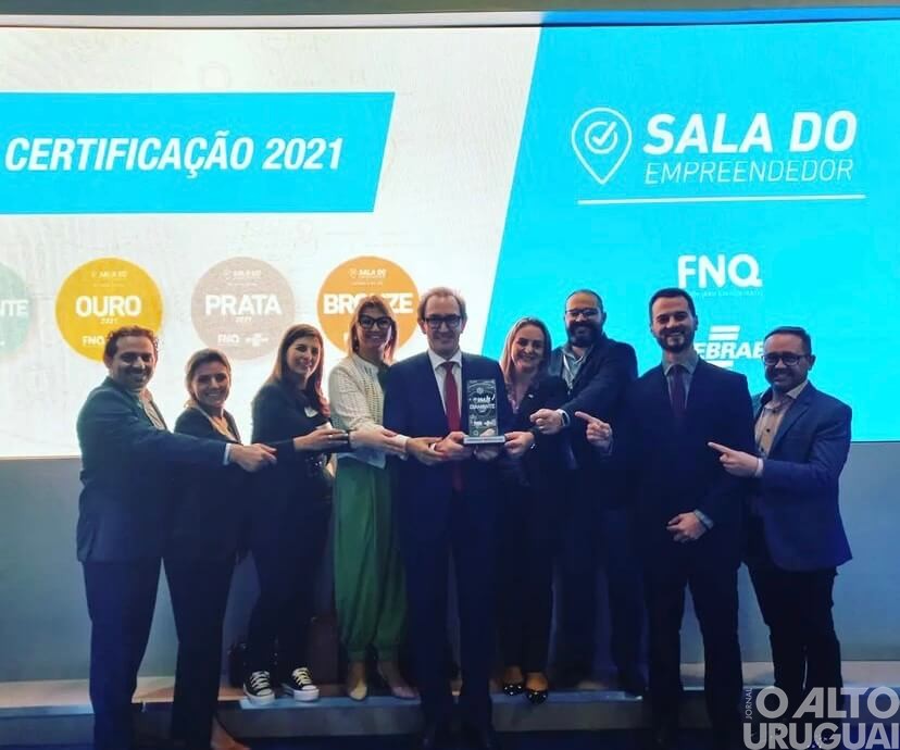 Sala do Empreendedor de FW é agraciada com Selo de Diamante pelo Sebrae RS