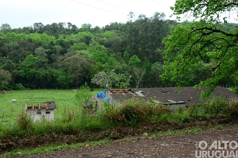 Vendaval em Pinheirinho do Vale: “Foi um filme de terror o que nós presenciamos”