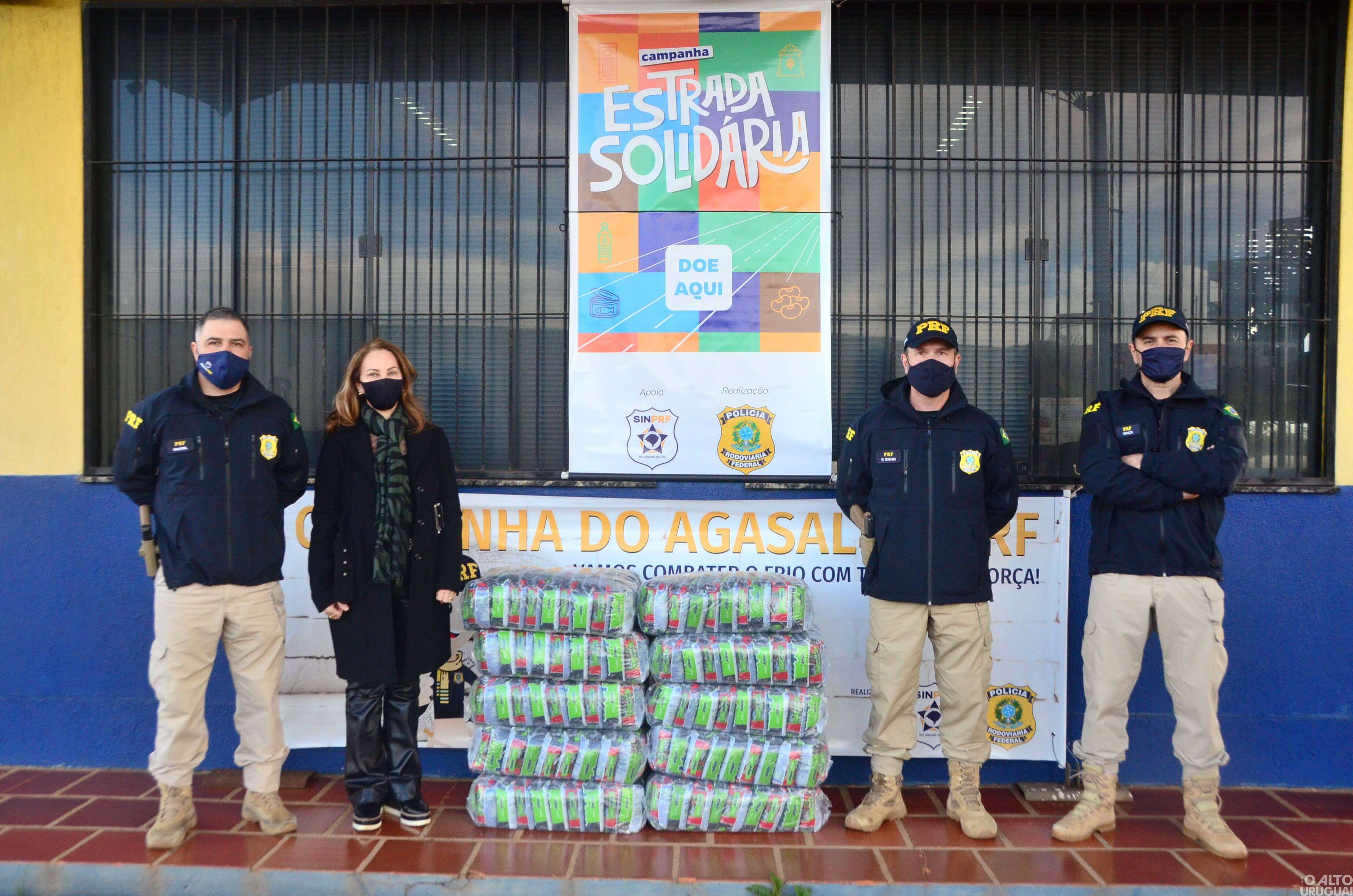 Arbaza doa 300 quilos de feijão para ação da PRF