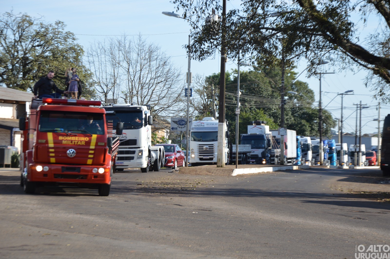 Centenas de pessoas participam da Festa de São Cristóvão em FW