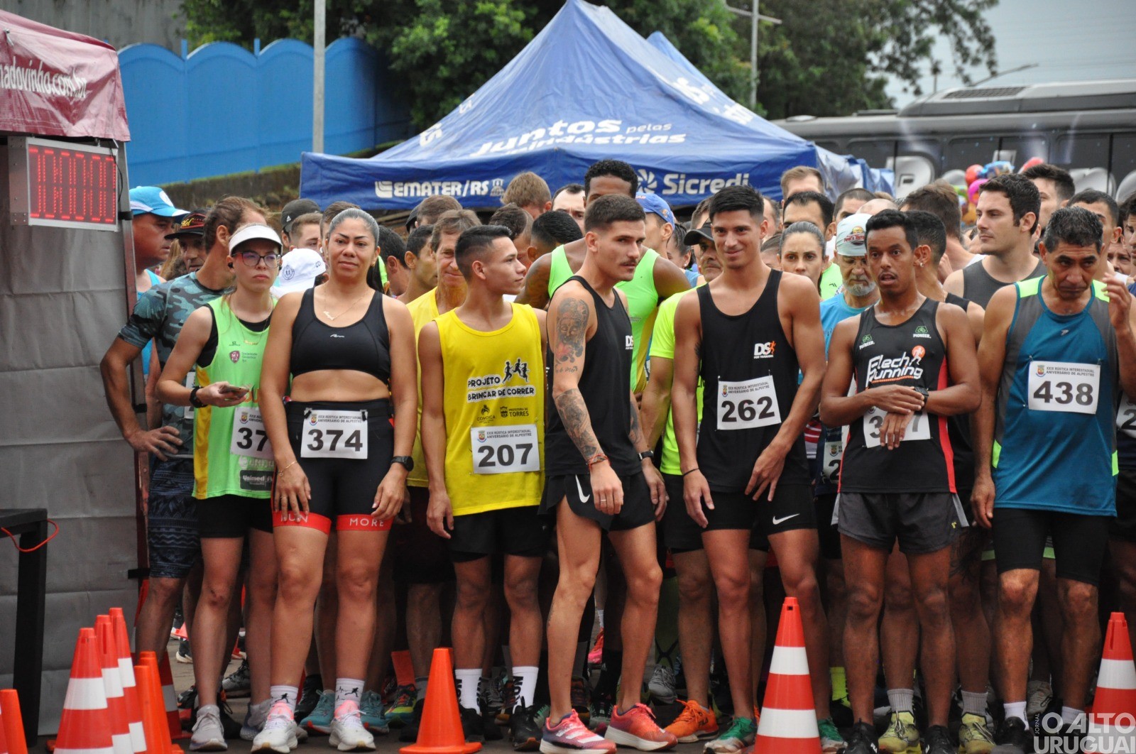 Mais de 400 atletas participam da Rústica Interestadual de Alpestre
