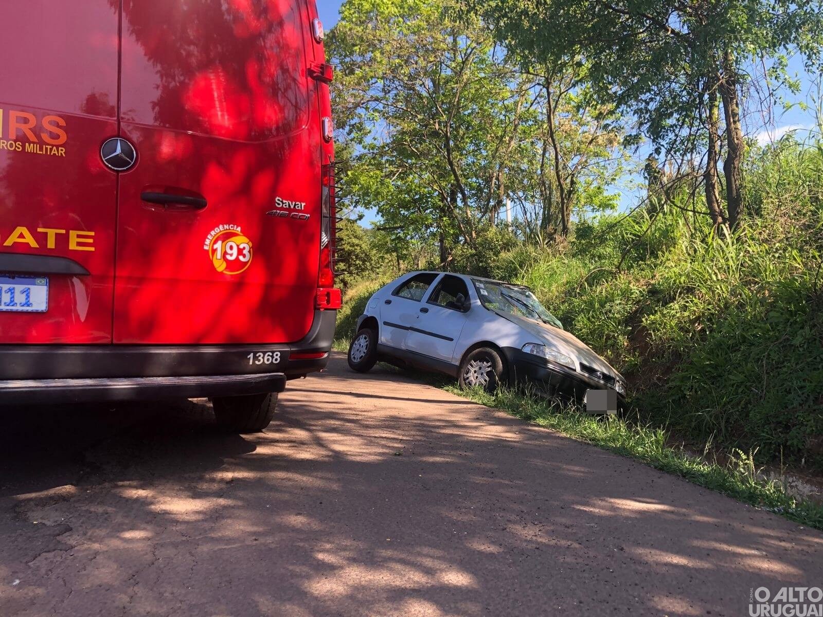 Colisão entre caminhão e carro resulta em óbito na BR-386 em FW