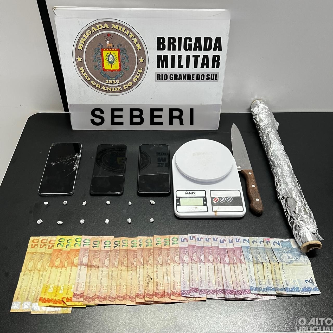 37º BPM prende homem por tráfico de drogas em Seberi