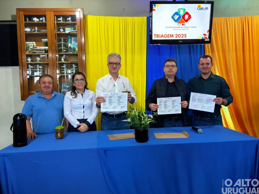 Anunciadas as músicas classificadas para o 38º Carijo da Canção Gaúcha