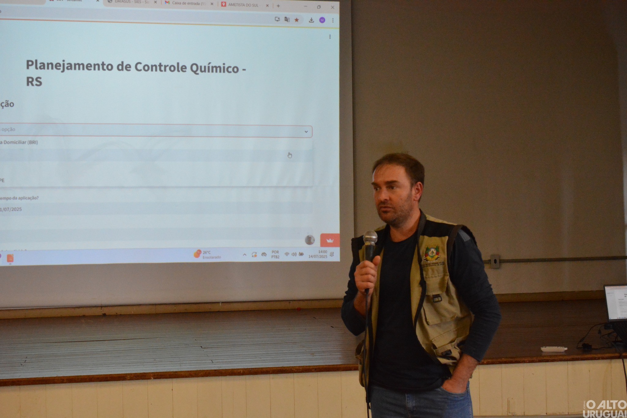 Servidores da Vigilância Ambiental recebem capacitação sobre combate ao Aedes aegypti