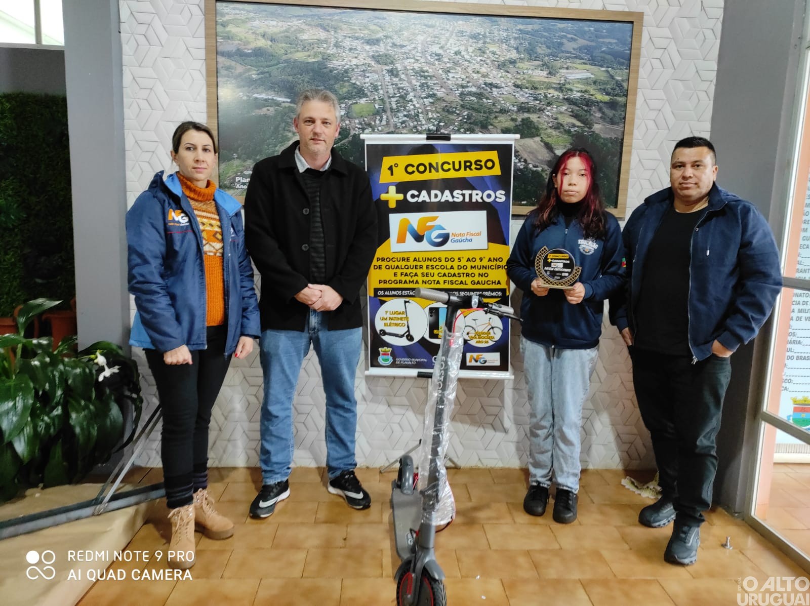 Planalto realiza 1º Concurso Mais Cadastros da Nota Fiscal Gaúcha