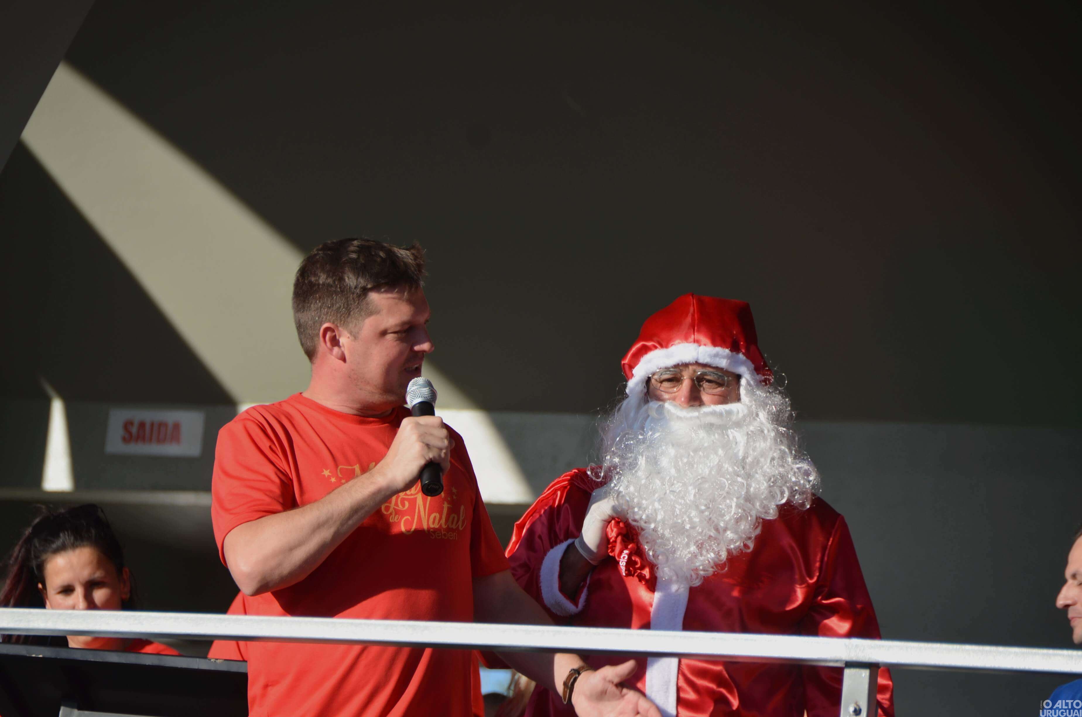 Chegada do Papai Noel marca o início da programação de Natal em Seberi