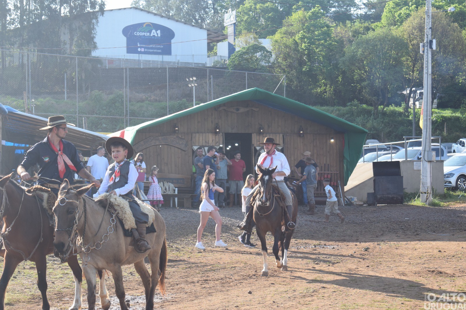 Desfile Farroupilha é realizado em FW