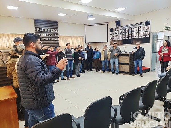 STR de Pinhal elege e empossa nova diretoria