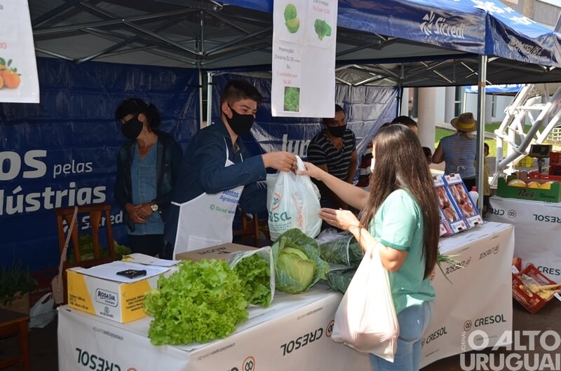 Feira da Agricultura Familiar é retomada em Taquaruçu do Sul