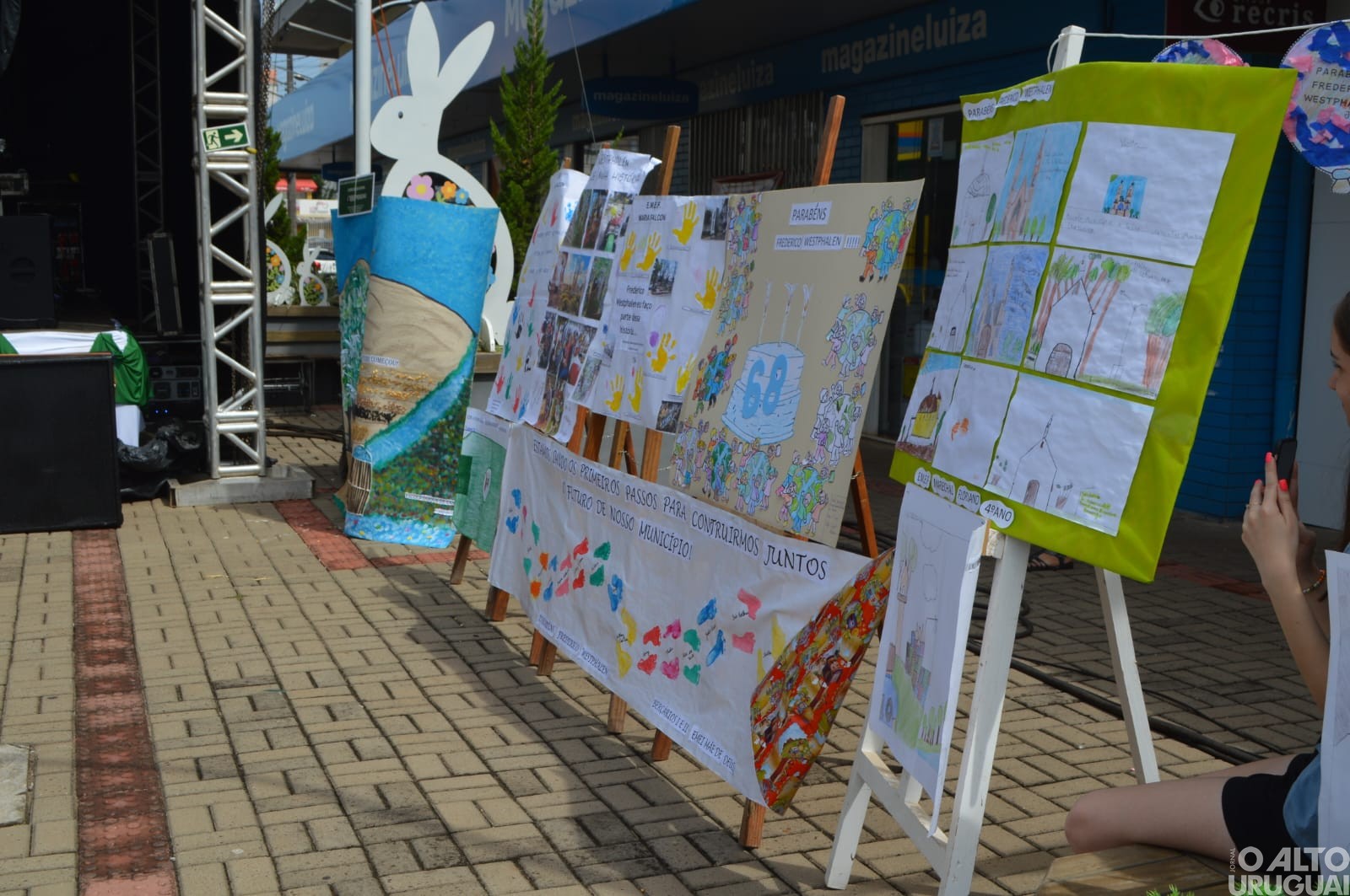 Programação de aniversário de FW inicia com "Frederico é + talentos