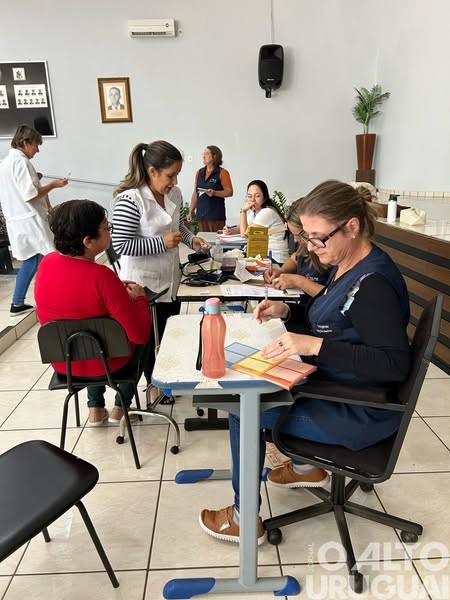 Iniciados encontros dos grupos de hipertensos e diabéticos do ESF de Cristal do Sul
