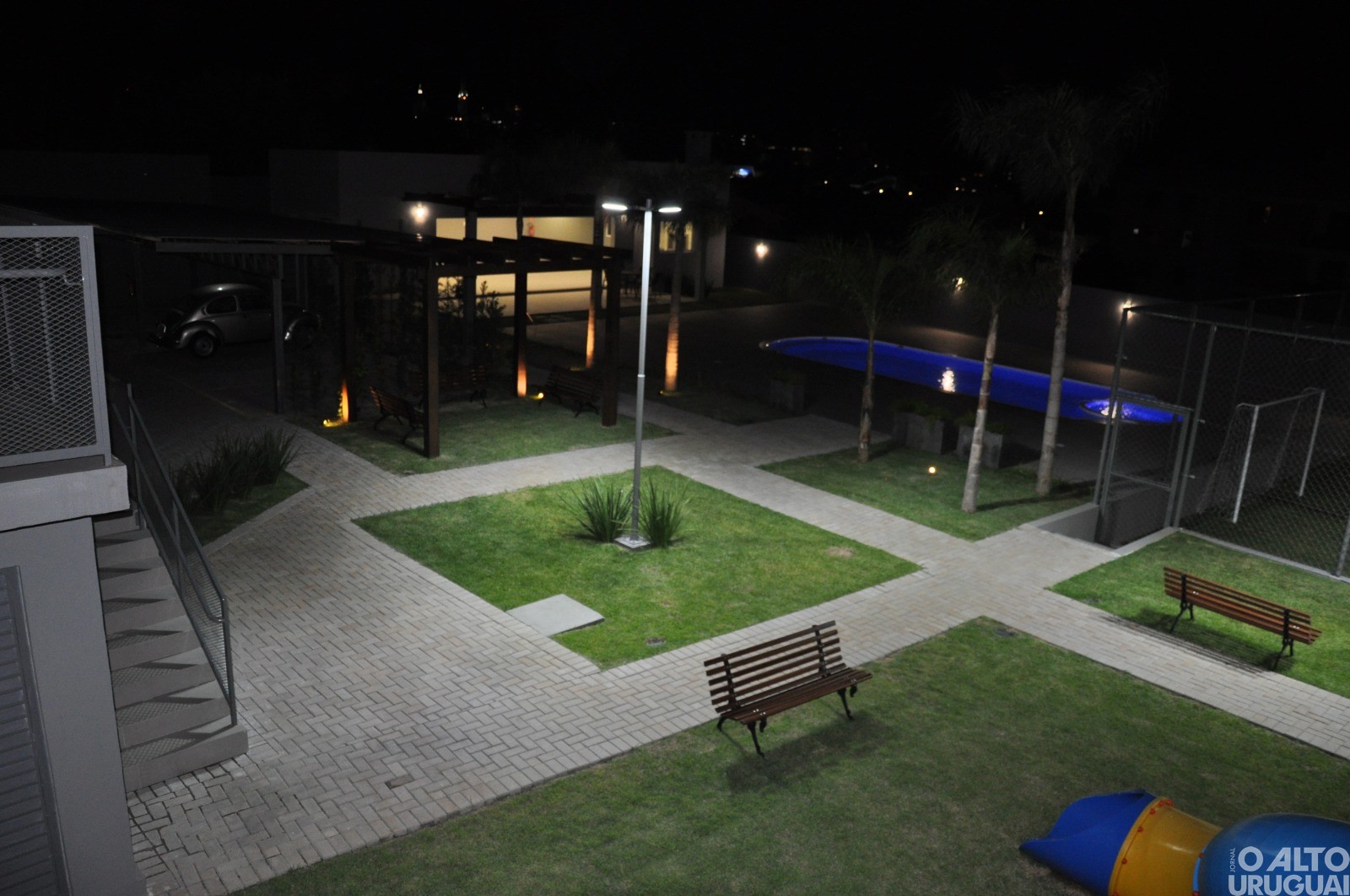 Marcos Lima celebra a entrega do Figueiras Park