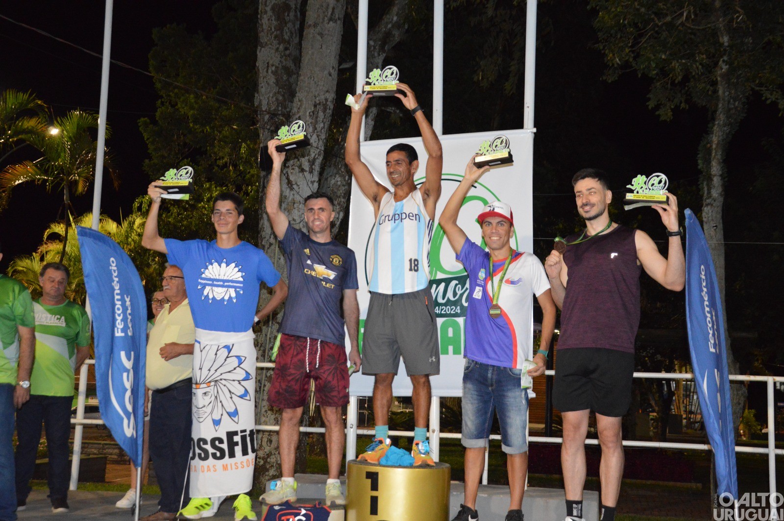 Rústica de aniversário de Planalto reúne 170 atletas