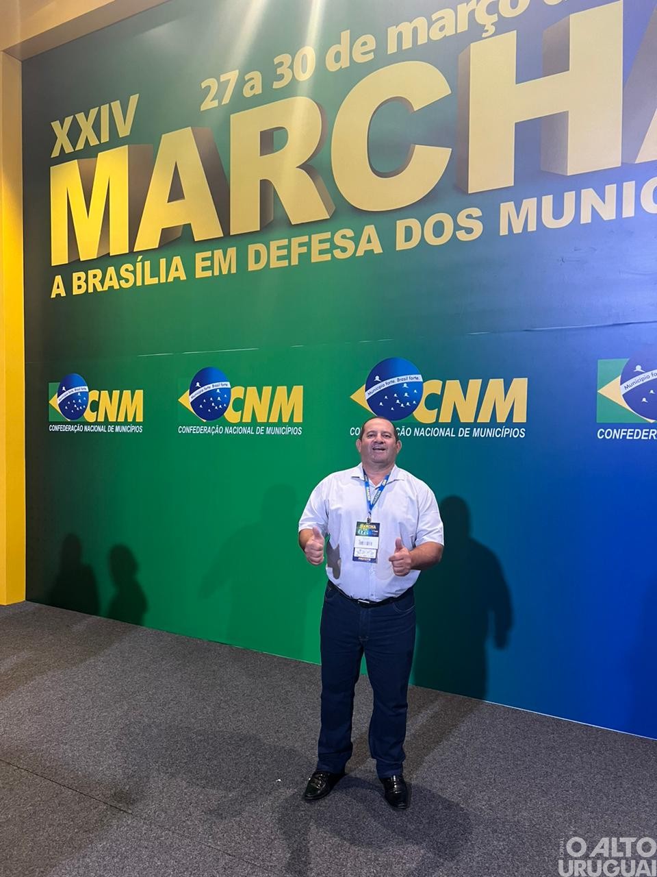 Marcha a Brasília em Defesa dos Municípios reúne prefeitos da região