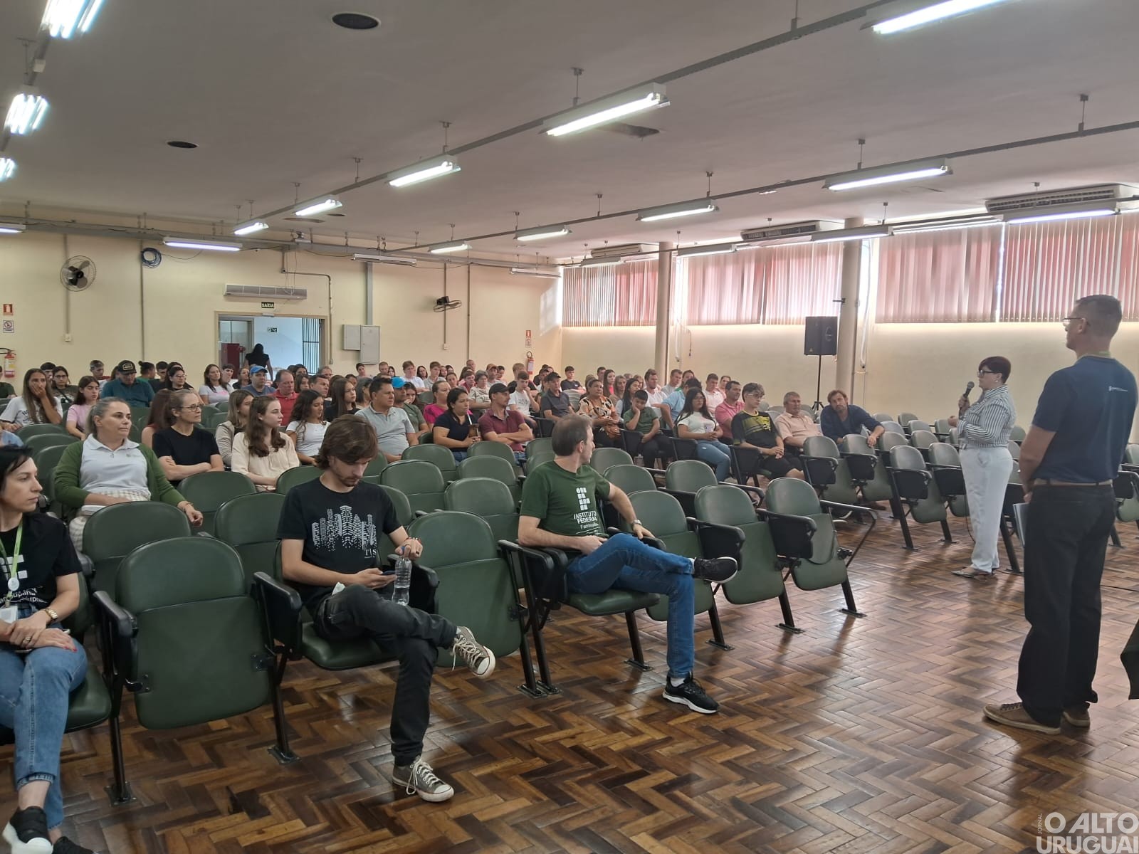 Ano letivo recomeça no IFFar-FW com acolhimento a estudantes e servidores