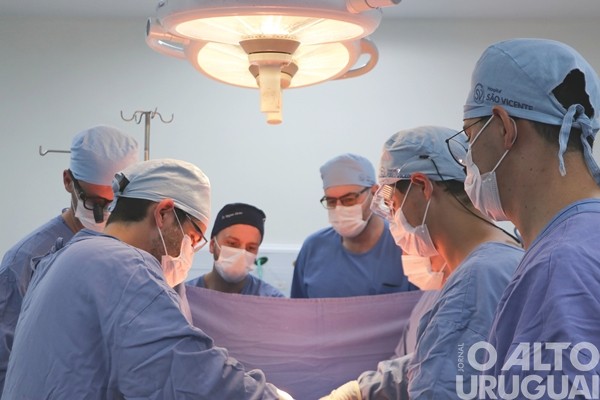 HSVP de Passo Fundo realiza captação múltipla de órgãos