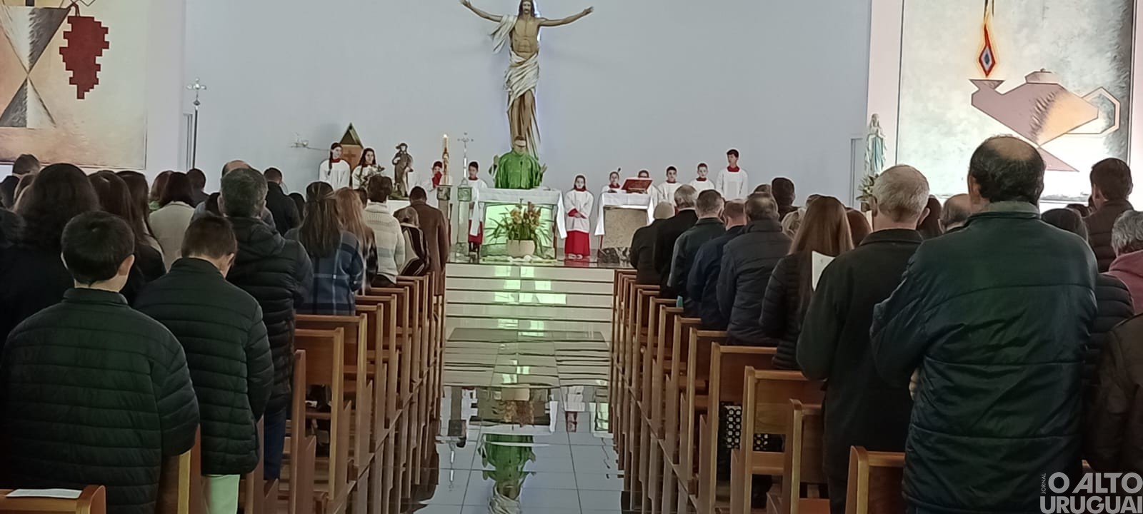 Festa de São Roque reúne centenas de fiéis em Caiçara