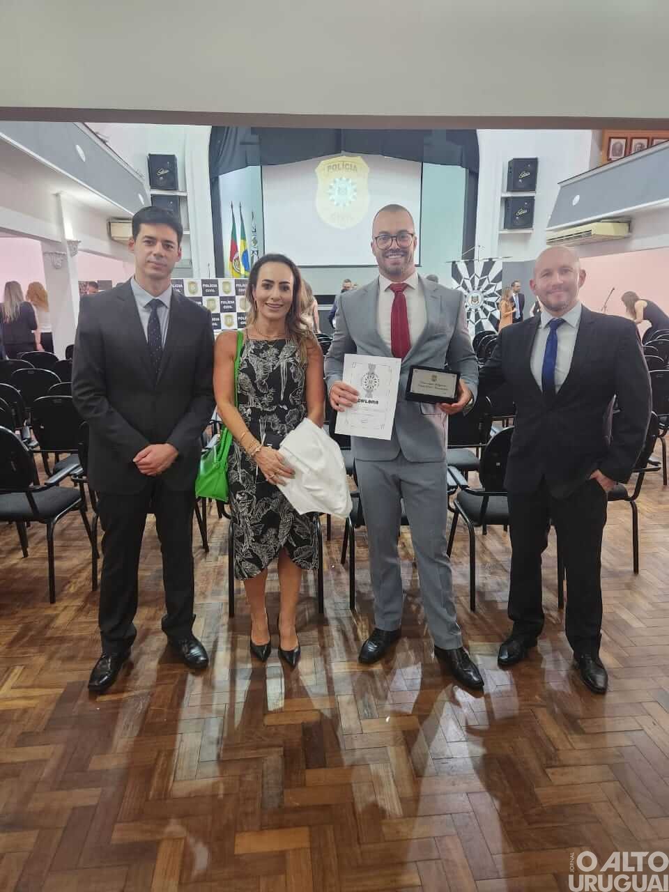 Promotor de Justiça de FW recebe reconhecimento de “Amigo da Polícia”