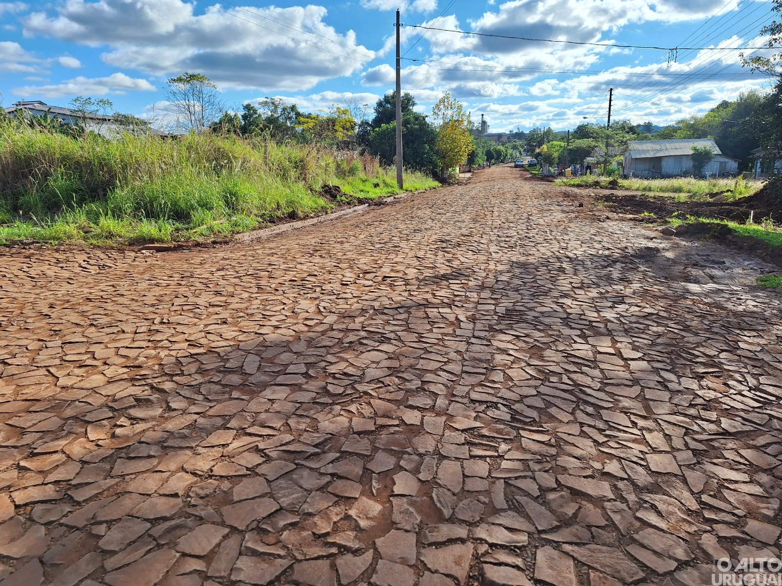 Administração de Cristal do Sul inicia preparação para pavimentação asfáltica