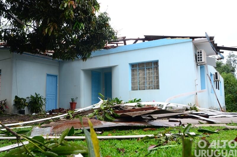 Vendaval em Pinheirinho do Vale: “Foi um filme de terror o que nós presenciamos”