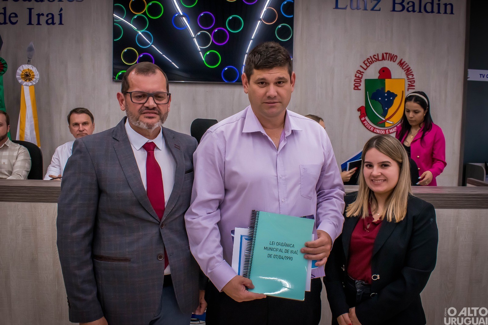 Câmara de Iraí realiza ato de entrega de diplomas aos vereadores eleitos