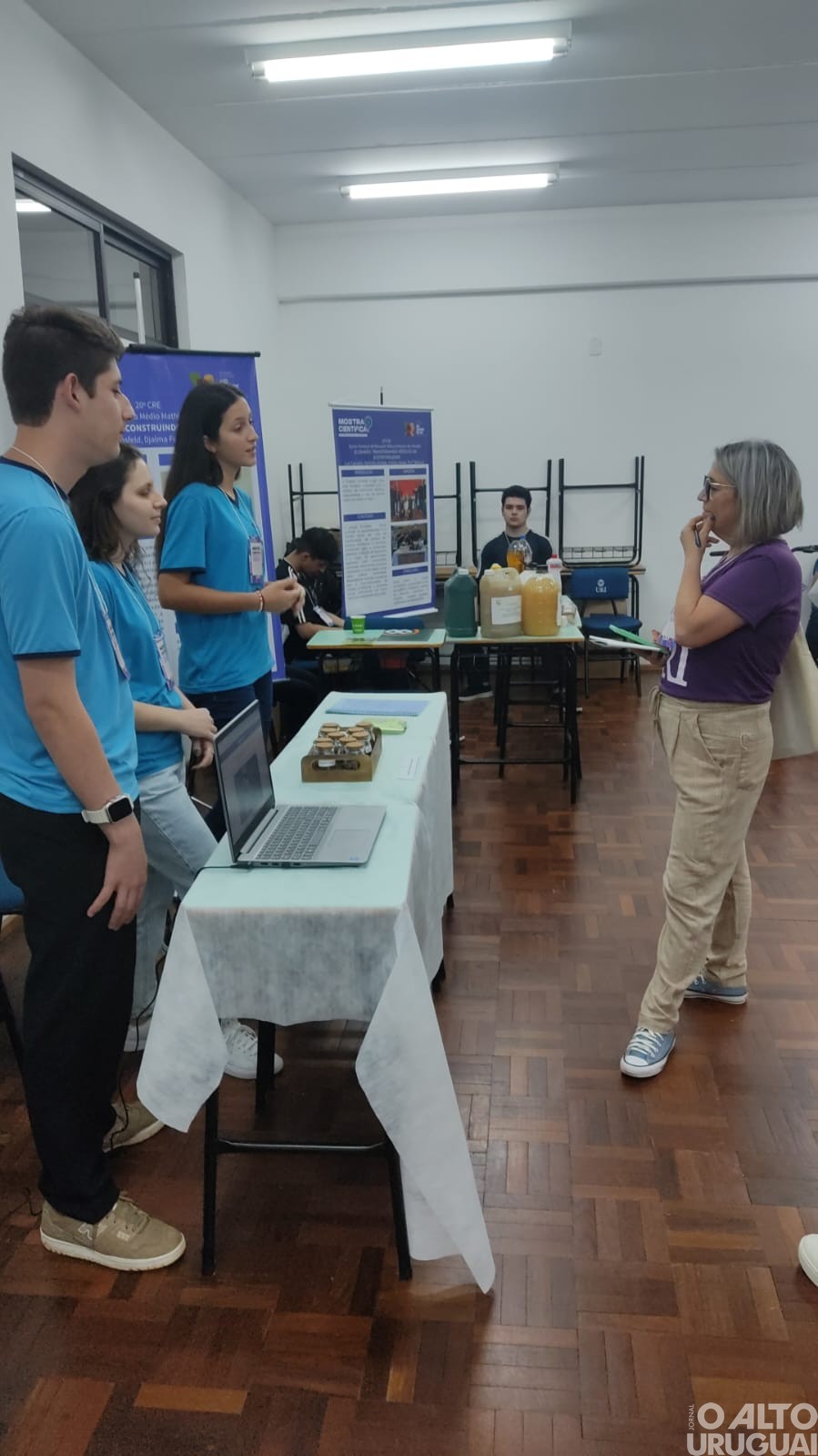Escola Mathias Balduino Huppes de Cristal do Sul obtém classificação em mostra científica regional