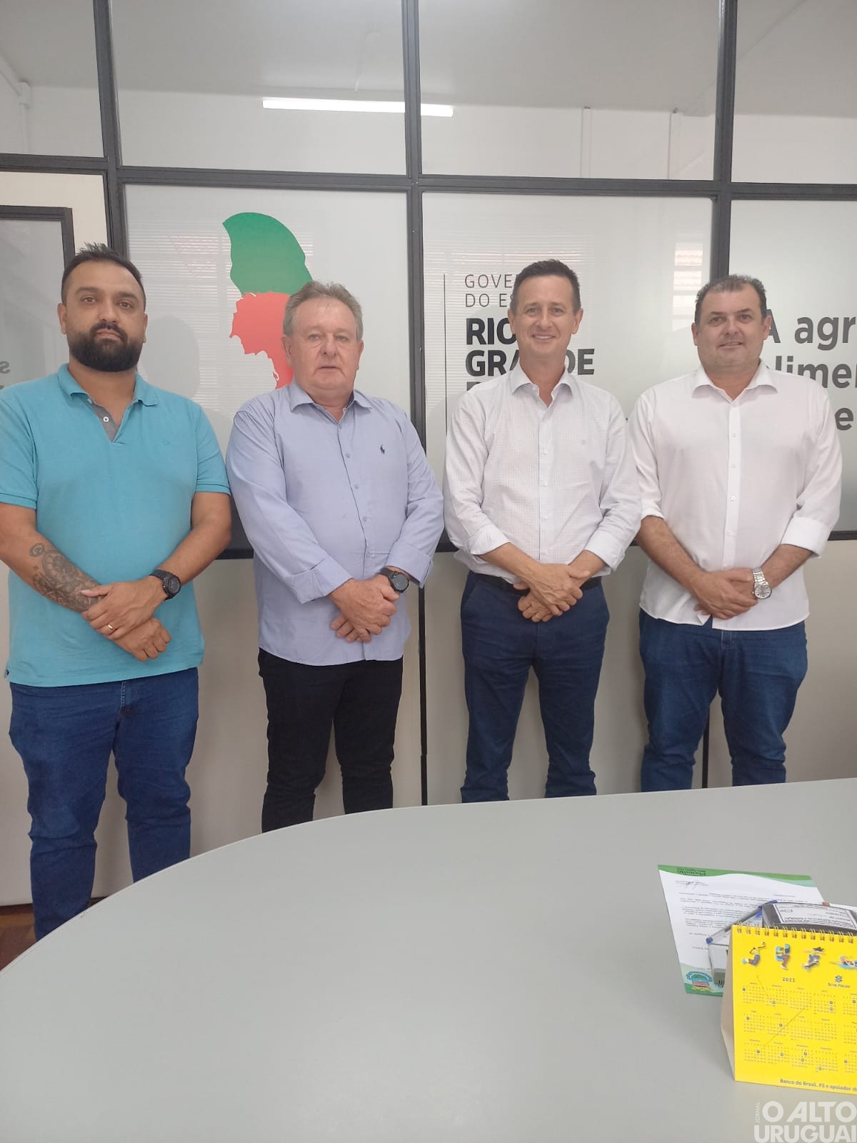 Prefeito de Planalto busca recursos em Porto Alegre