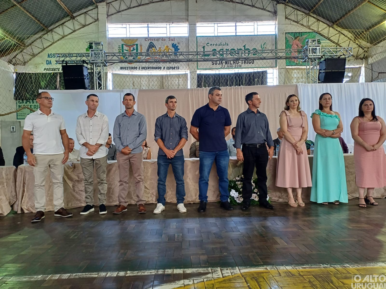 Alexandre Costa assume oficialmente o cargo de prefeito de Cristal do Sul