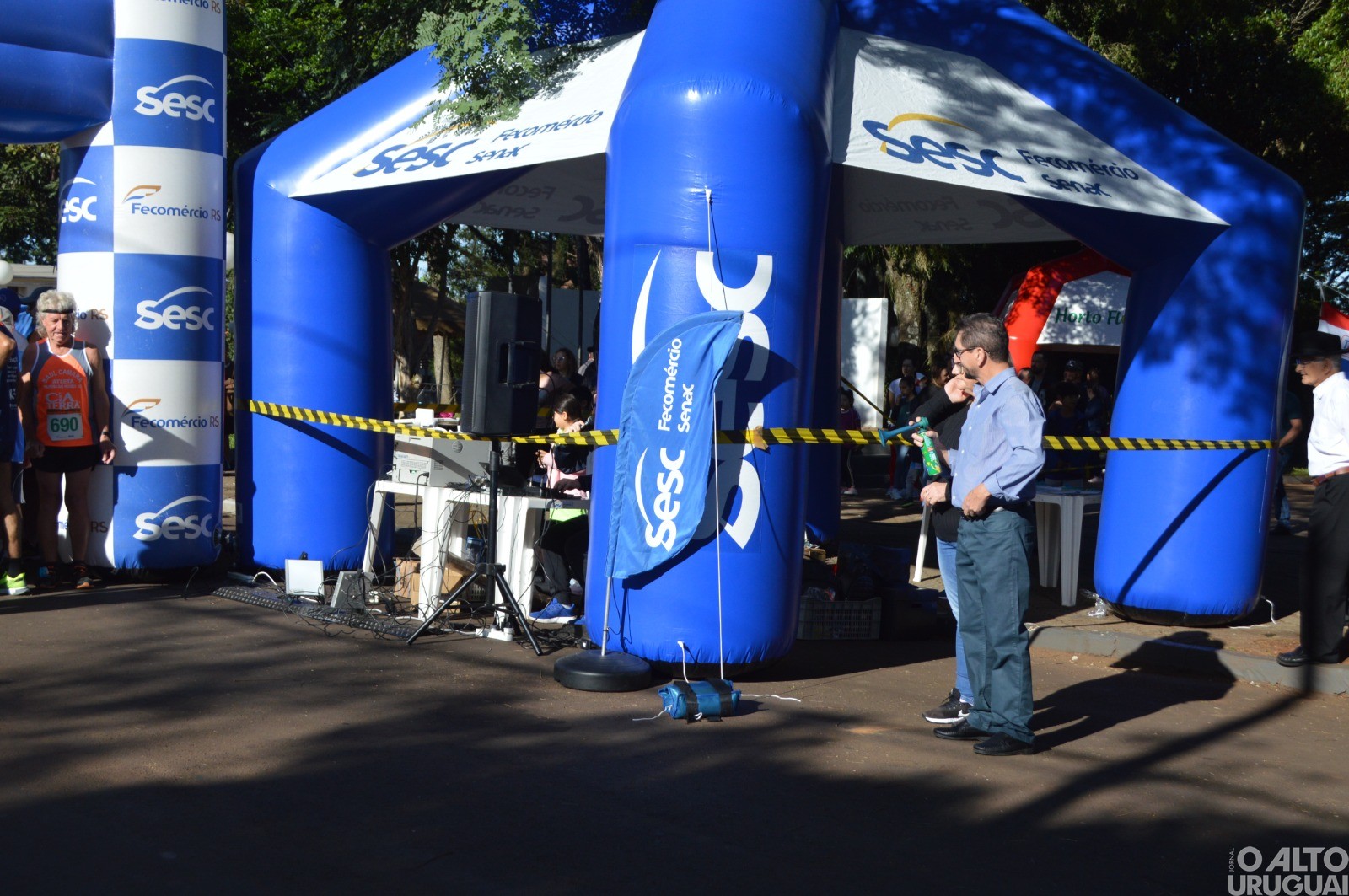 Rústica marca aniversário de Rodeio Bonito