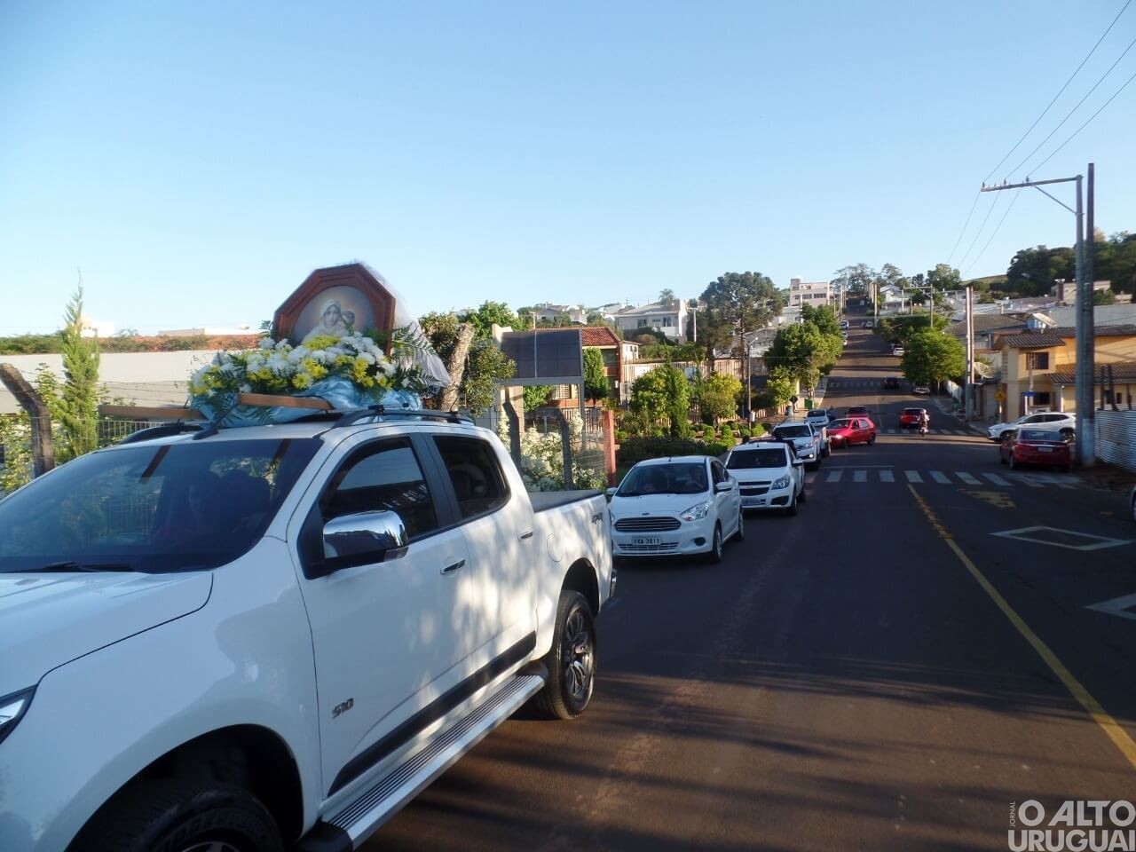 Carreata do Movimento de Schoenstatt arrecada doações para entidades de FW