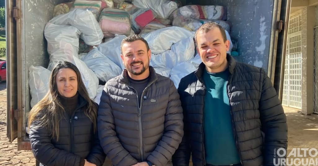 Prefeitura de Erval Seco recebe novos donativos da Defesa Civil