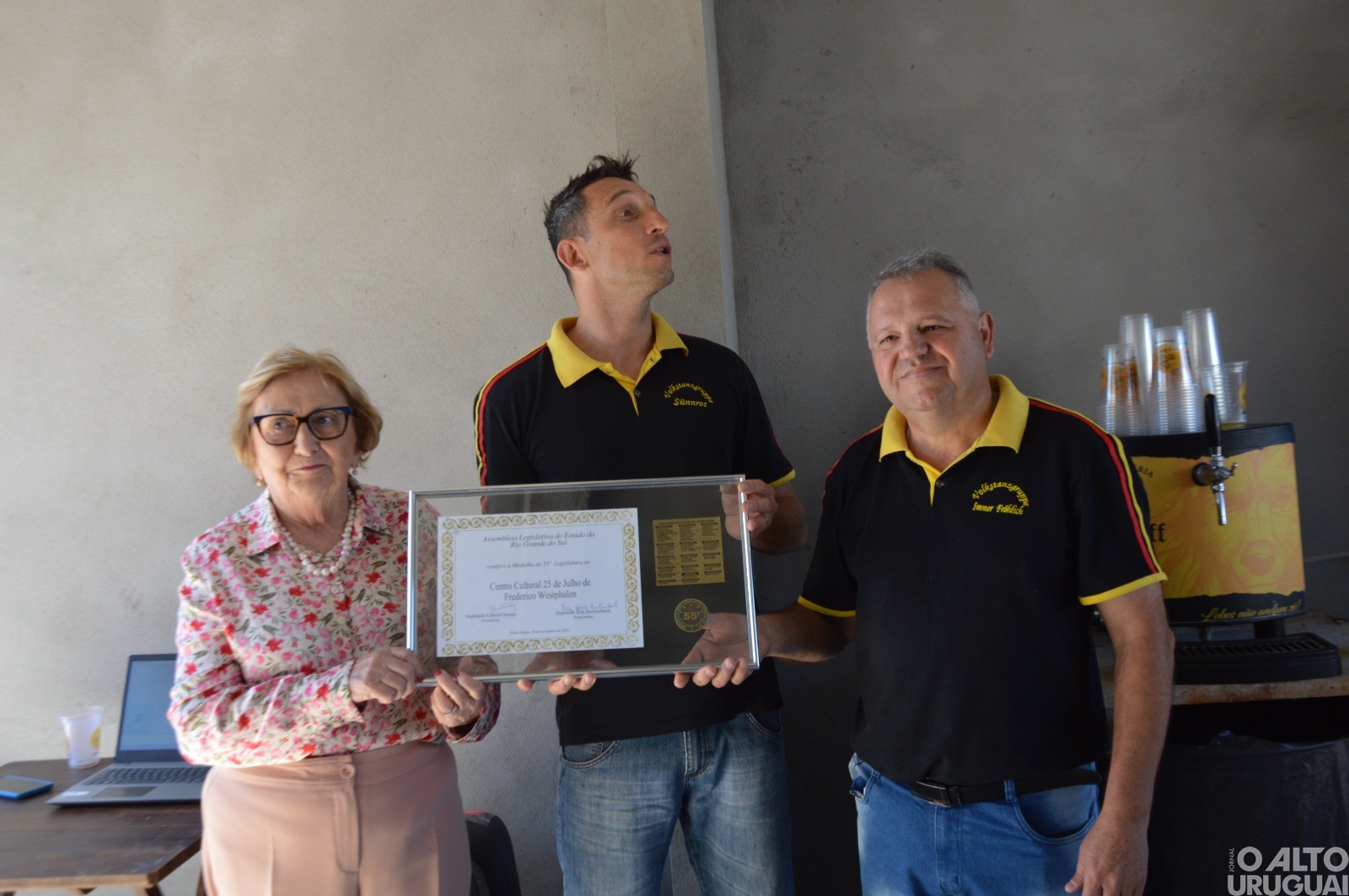 Centro Cultural 25 de Julho recebe convidados em sua futura sede