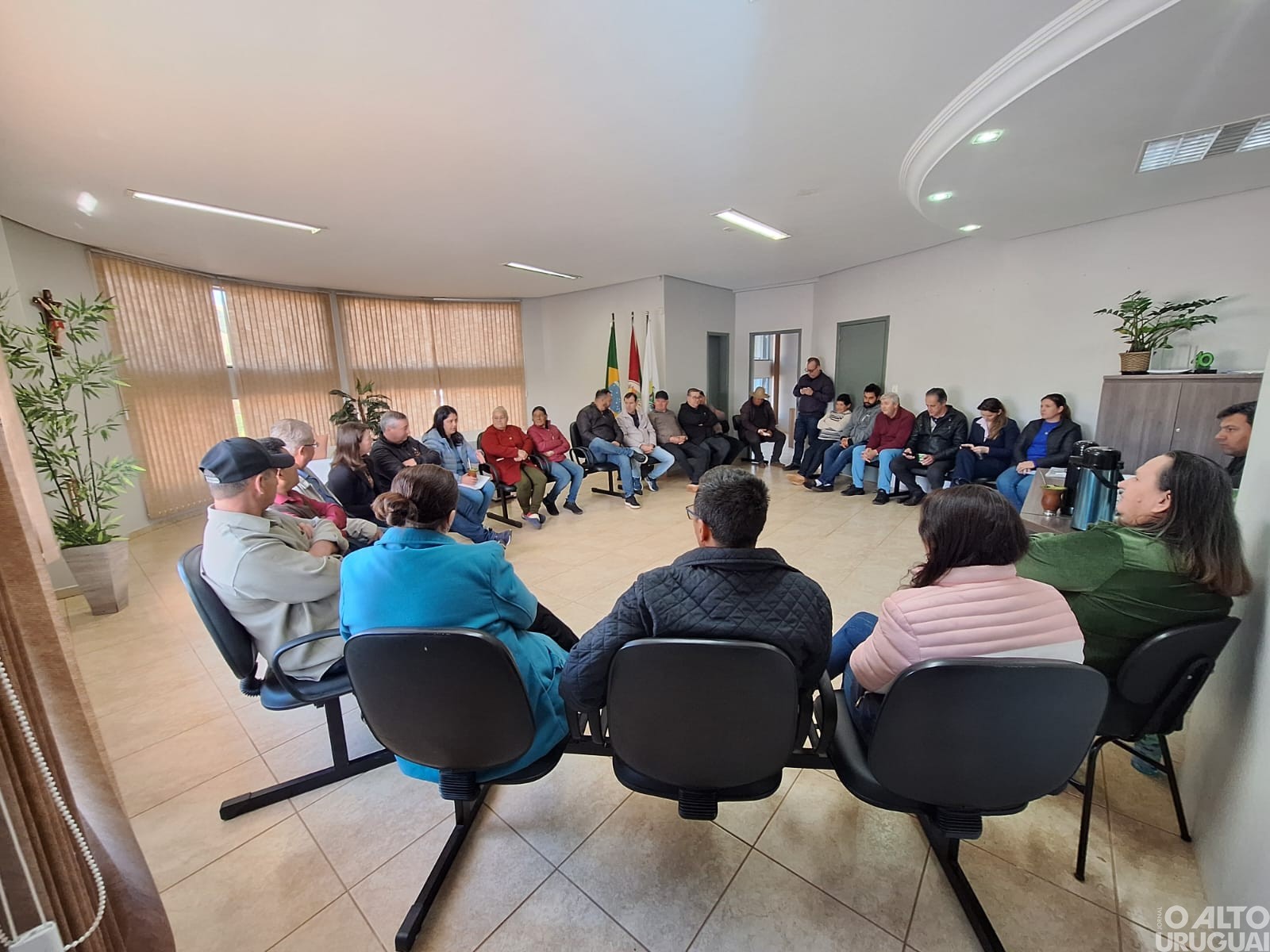 Comitiva do deputado Biolchi confirma emenda de R$ 200 mil para Cristal do Sul