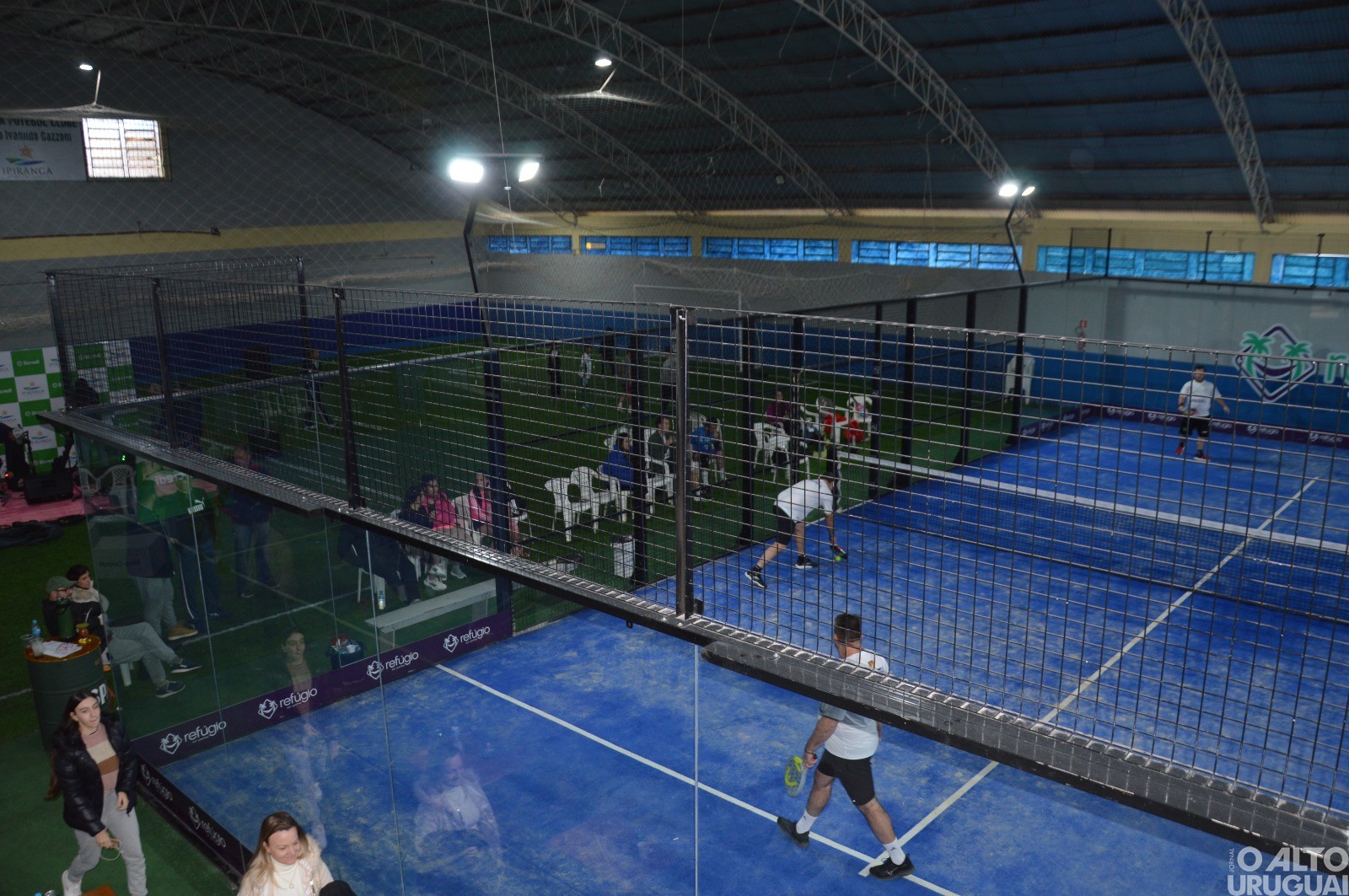 Complexo Poliesportivo Ivanildo Gazzoni é inaugurado em FW