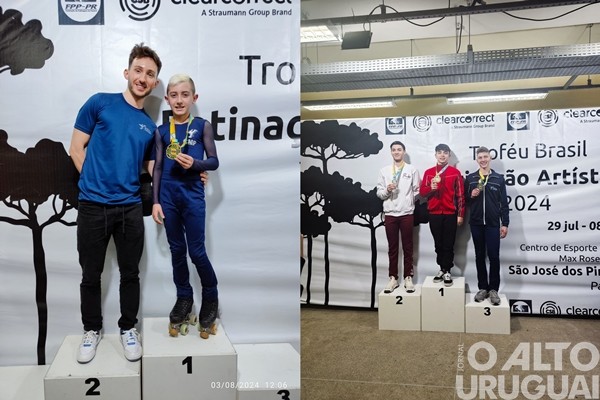 Clube Magia da Patinação conquista duas medalhas no Troféu Brasil